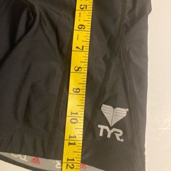 TYR Black Women’s Bike Shorts - Picture 7 of 10